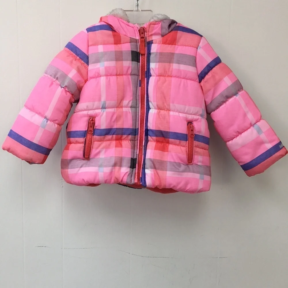 Oshkosh B'gosh The Genuine Article Girls Winter Coat Size 24 Mo GREAT Condition